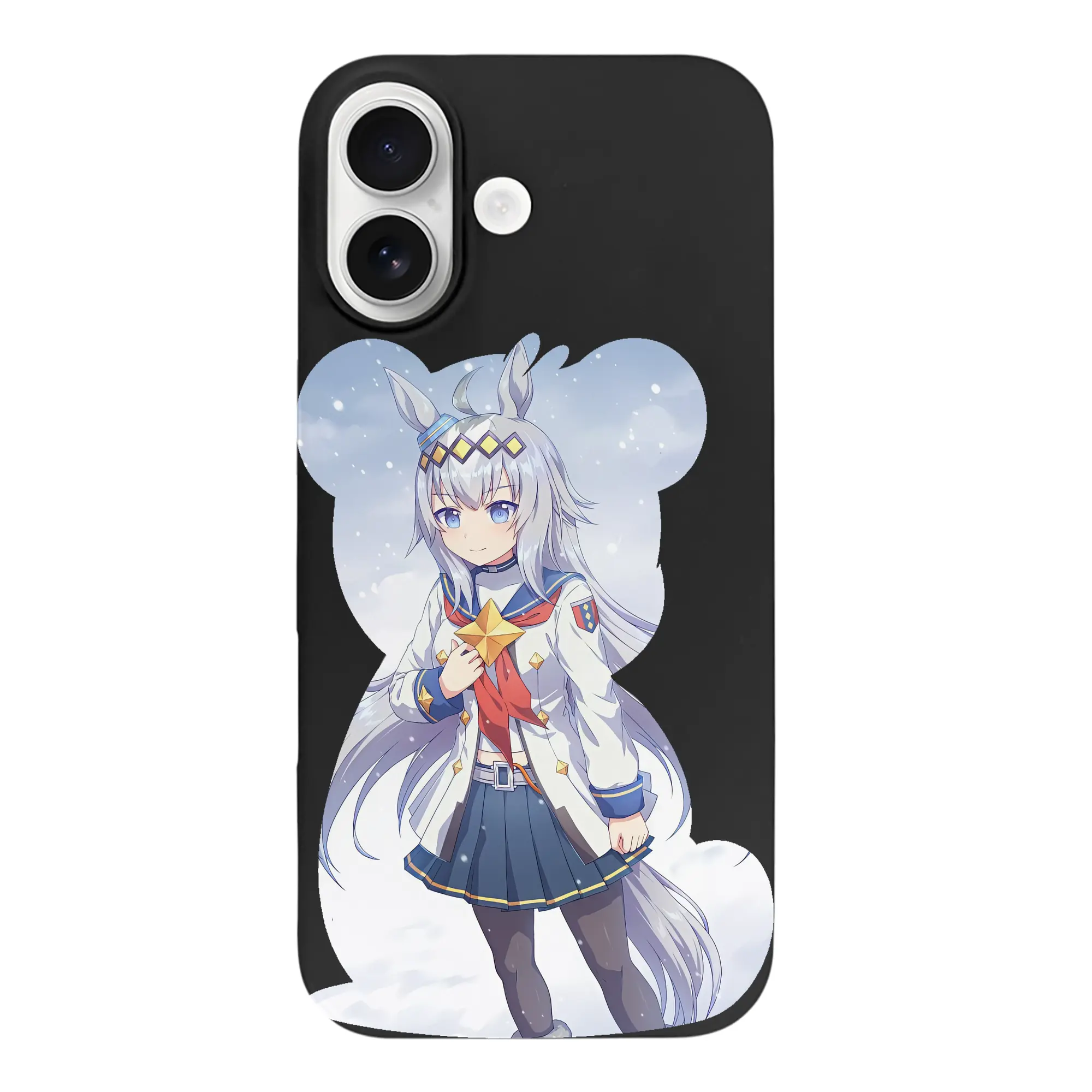 ウマ娘 プリティーダービー グッズ オグリキャップ - iPhone 17 シリーズ シリコンケース 薄型 耐衝撃 指紋防止 ソフトタッチカバー 精密フィット 傷防止 保護ケース iPhone 17/17 Air/17 Pro/17 Pro Max 対応